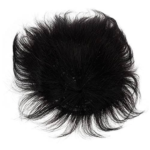 DRESSOOS Perrücke Herren Fake Haarteil Haarverlängerung Für Männer Männliches Haarteil Männliche Glatze Ersatz Haar Gerade von DRESSOOS