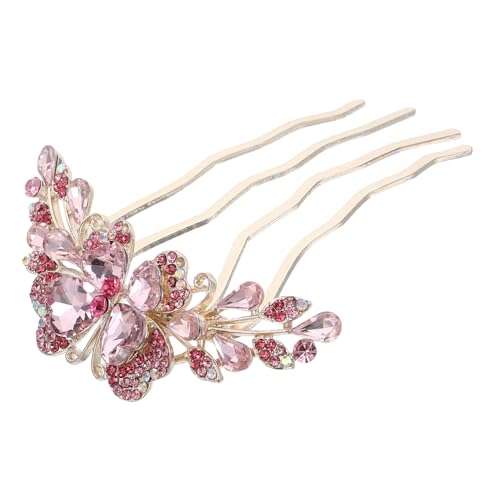 DRESSOOS Haarschmuck Für Frauen Wasserstein-haarspange Mit Schleifen-design Zahn-haarkamm Für Hochzeiten Geburtstagsfeiern Und Besondere Anlässe Stilvolles Accessoire Für Jede Frisur von DRESSOOS