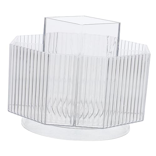 DRESSOOS Make-up-pinselhalter Rotierender Kosmetikpinsel-organizer Desktop-aufbewahrungsbox Sicher Praktisch von DRESSOOS