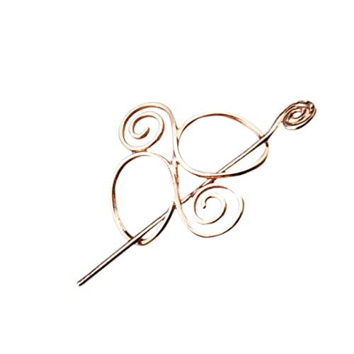 DRESSOOS Keltische Haarnadeln Aus Legierung Wikinger Haarspangen Pferdeschwanzhalter Haarschmuck Für Damen Und Herren von DRESSOOS