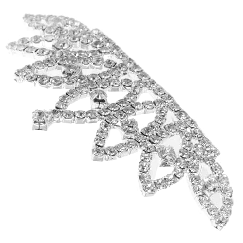DRESSOOS Kinder Tiara Krone Strass Haarband Schmuck Für Mädchen Glitzernde Kinderkammkrone Für Kostüme Und Festzüge Exquisites Design Für Geburtstagsfeiern Und Cosplay von DRESSOOS