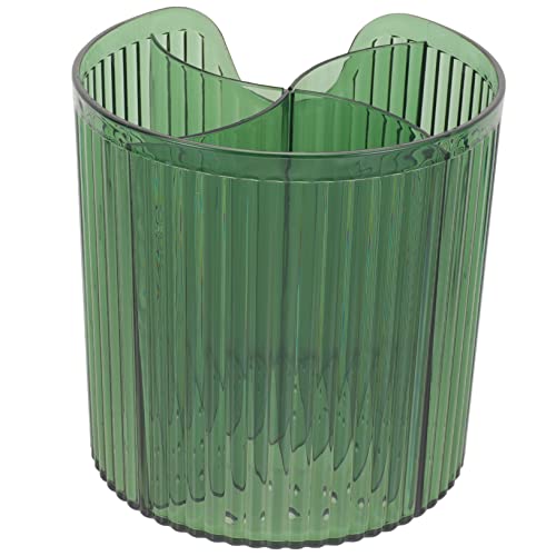 DRESSOOS Kosmetik Organizer Transparenter Makeup Für Pinsel Und Stifte Aufbewahrungsbox Für Schminkzubehör Für Schminktisch Und Büro Praktischer Platzsparer von DRESSOOS