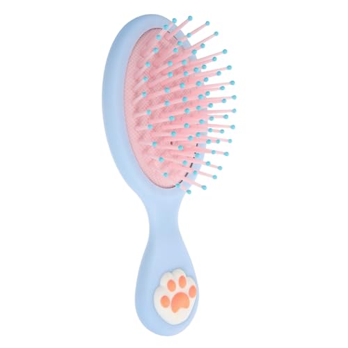 DRESSOOS Kleine Haarkamm Bürste Für Mädchen Tragbare Katzenschnauze Entwirrbürste Sanftes Haarentwirren Für Reisen Und Täglichen Gebrauch Süßes Design Langlebig Und Praktisch von DRESSOOS