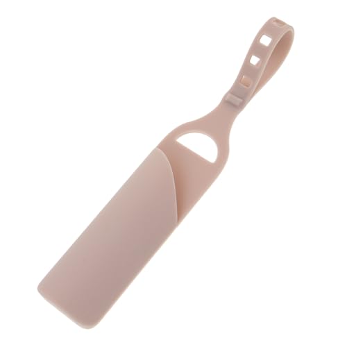 DRESSOOS Lipstick Keychain Holder Tragbarer Silikon Lippenstift Organizer Für Kompakte Und Stilvolle Aufbewahrungstasche Für Outdoor-aktivitäten Farbige Lippenstift-hülle Khaki von DRESSOOS