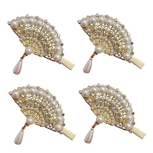 DRESSOOS Kopfbedeckung Haarspangen Damen Haarschmuck Vintage Fan Kopfschmuck DRESSOOS Kopfbedeckung Haarspangen Damen Haarschmuck Vintage Fan Kopfschmuck von DRESSOOS