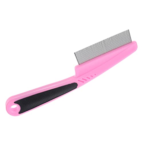 DRESSOOS Feinzahnkamm Aus Edelstahl Tragbarer Haarkamm Für Junge Mädchen Und Erwachsene Schuppenkamm Zur Kopfhautpflege Und Schuppenentfernung Metallkamm Für Glatte Frisuren von DRESSOOS