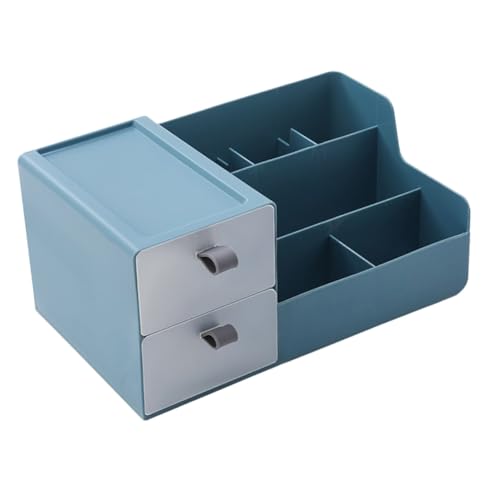 DRESSOOS Stabile Aufbewahrungsbox Aus Kunststoff Für Make-up Organisieren Sie Ihren Desktop-make-up-organizer Kompakt von DRESSOOS