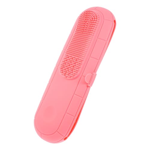 DRESSOOS Kosmetiktasche Aus Silikon Für Make-up-Pinsel Tragbarer Make-up Pinsel Organizer Stylische Aufbewahrungslösung Für Kosmetik-Tools Für Reisen Und Täglichen Gebrauch Große von DRESSOOS