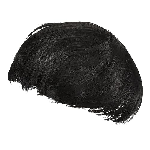 DRESSOOS Kurze Glatte Haarperücke Damen Natürlich Aussehende Kurzhaarperücke Für Frauen Leicht Zu Tragen Und Anzuwenden von DRESSOOS