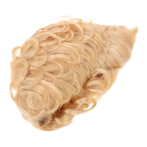 DRESSOOS Kurze Lockige Perücke Für Damen Echthaar Perücke Künstliche Lockige Haarperücke Für Frauen Und Männer Naturgetreue Textur Stilvolle Farbe Stufiges Design Für Dynamisches von DRESSOOS
