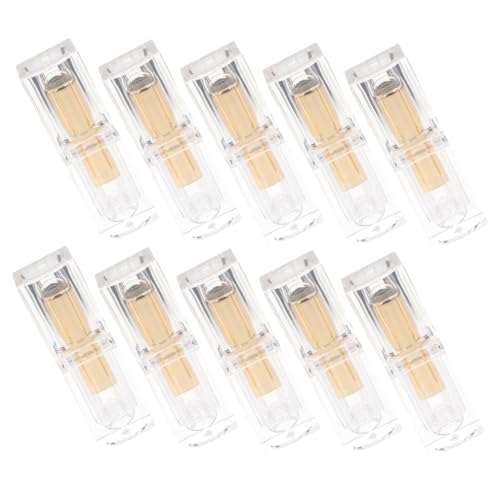 DRESSOOS Lippenstift Leere Tube Kit 10 Stücke Lip Gloss Container Für Unternehmen Maker von DRESSOOS