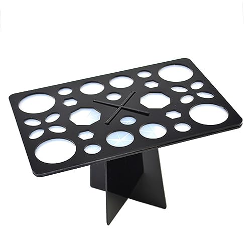 DRESSOOS Lufttrockner Make-up-pinselhalter - Pinsel-organizer Tree Tower - Schwarz von DRESSOOS