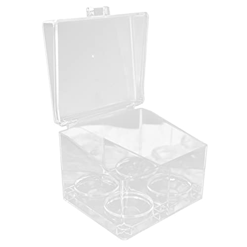 DRESSOOS Make-up Schwamm Deckel Lagerung Box Desktop Kosmetik Organizer Make-up Pad Container DRESSOOS Make-up Schwamm Deckel Lagerung Box Desktop Kosmetik Organizer Make-up Pad Container von DRESSOOS
