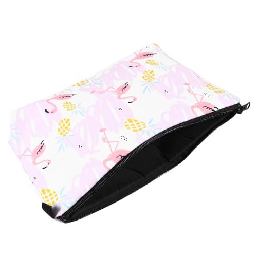 DRESSOOS Make up Tasche Flamingo Design Leicht und Langlebig Praktische Kosmetiktasche für Damen Reisen Outdoor Camping Toilettenartikel Sicher und Griffbereit Aufbewahren DRESSOOS Make up Tasche Flamingo Design Leicht und Langlebig Praktische Kosmetiktasche für Damen Reisen Outdoor Camping Toilettenartikel Sicher und Griffbereit Aufbewahren von DRESSOOS