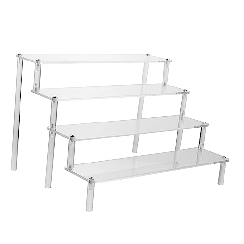 DRESSOOS 1stück Acryl Nagellack Organizer Mit Transparentes Make-up Für Lippenstifte Und Kosmetik Praktischer Aufbewahrungsständer Für Zuhause Und Geschäfte von DRESSOOS