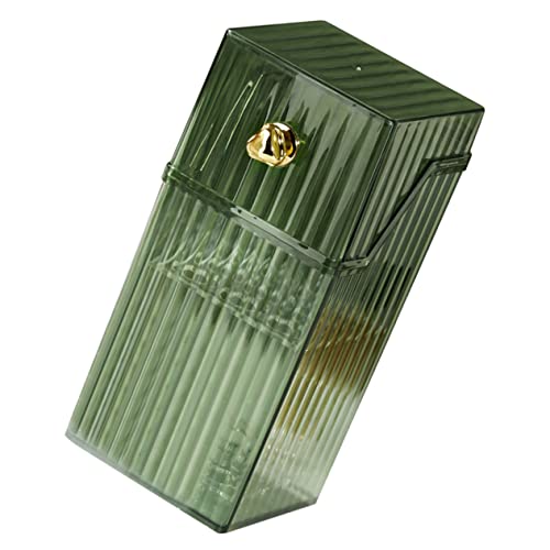 DRESSOOS Makeup Pinsel Halter Mit Abdeckung Kosmetik Organizer Für Eyeliner Lippenstifte Und Mehr Eleganter Aufbewahrungstank Für Zuhause Büro Und Bad Hochwertiges Material Sanftem von DRESSOOS