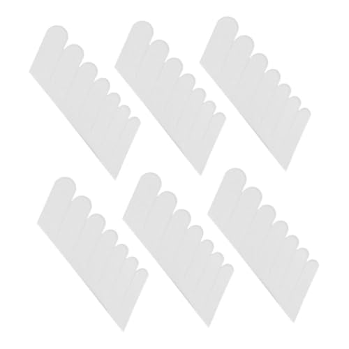 DRESSOOS Maniküre-seiden-nagelfolie Nailart-patch 6 Blätter Nagelschutzaufkleber Seiden-nagelaufkleber Einfach Anzubringen von DRESSOOS