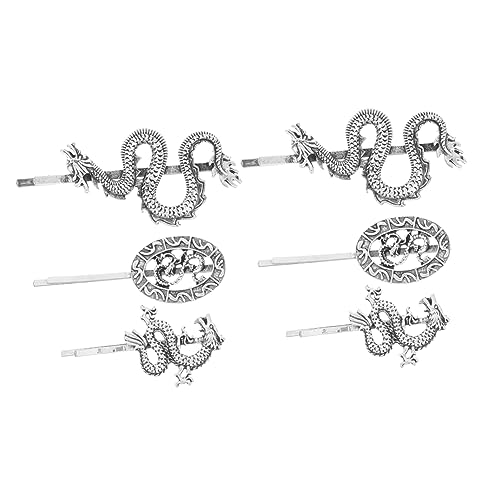 DRESSOOS Metall Drachen Design Haar Clip Set Punk Bobby Pin Frauen Haar Zubehör Mode Haarnadel DRESSOOS Metall Drachen Design Haar Clip Set Punk Bobby Pin Frauen Haar Zubehör Mode Haarnadel von DRESSOOS
