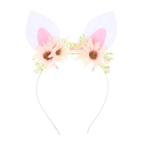 DRESSOOS Modisches Hasenohr-blumen-stirnband Für Kinder Haar-accessoires Haarband-set von DRESSOOS