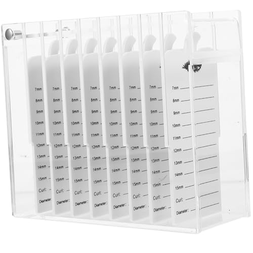 DRESSOOS Multi-Layer Eyelash Storage Box Transparenter Organizer Für Falsche Wimpern Schichten Staubdicht Für Makeup- Und Schickes Design Für Schminktisch DRESSOOS Multi-Layer Eyelash Storage Box Transparenter Organizer Für Falsche Wimpern Schichten Staubdicht Für Makeup- Und Schickes Design Für Schminktisch von DRESSOOS