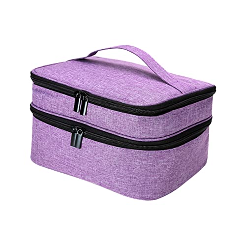 DRESSOOS Nagel-Tragetasche Mit 30 Fächern Tragbar Für Nagel-Organizer von DRESSOOS