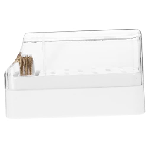 DRESSOOS Nagelbohrer-bit-box Nagelschleifhalter Maniküre-werkzeug-display-box Nail Art Polier-organizer Weiß DRESSOOS Nagelbohrer-bit-box Nagelschleifhalter Maniküre-werkzeug-display-box Nail Art Polier-organizer Weiß von DRESSOOS