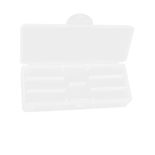 DRESSOOS Nail Art Aufbewahrungsbox Doppelstöckiger Organizer Für Maniküre-werkzeuge Transparente Abnehmbare Box Für Nägel Pinsel Und Kleine Gegenstände Für Desktop-ordnung von DRESSOOS