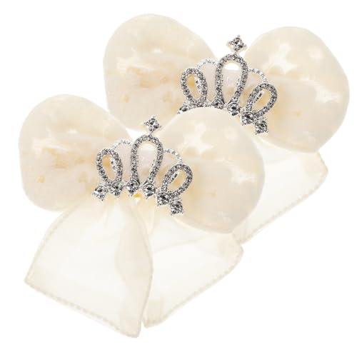 DRESSOOS Niedliche Haarspange 2er-pack Mini-haarschleifen Haarspangen Haarschleifen-clips Für Mädchen von DRESSOOS