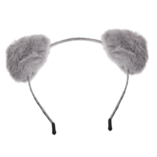 DRESSOOS Metall Haarband Mit Tier Ohren Ohrhaarband Für Frauen Elastischer Tierohr-haarreif Kopfschmuck Aus Metall Für Kostümpartys Und Karneval von DRESSOOS