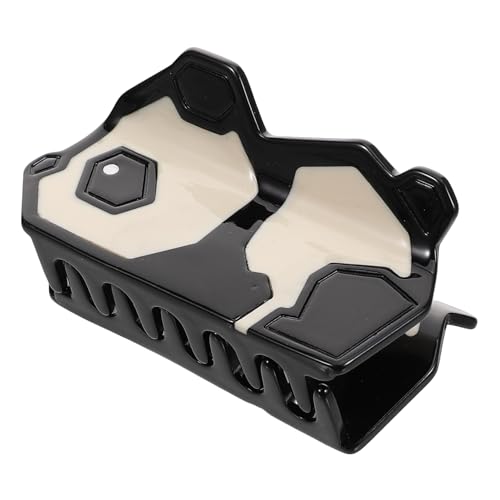 DRESSOOS Panda Haarklammer Für Frauen Niedlicher Krallenclip in Panda-design Langlebig Und Haarschonend Für Pferdeschwanz Und Mehr Für Täglichen Gebrauch von DRESSOOS