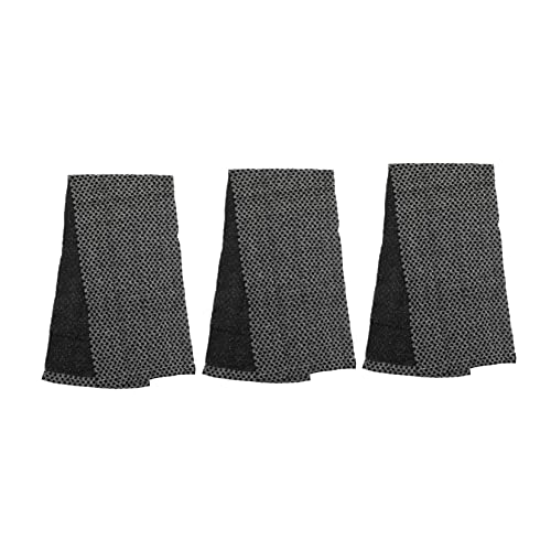 DRESSOOS Peeling-waschlappen 3-teilig Rückenwäscher Handtücher Wäscher Doppelseitig Badewäscher Hautfreundlich von DRESSOOS