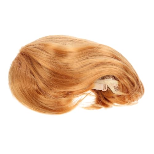 DRESSOOS Blond Kurze Perücke Für Männer Aus Synthetikhaar Für Cosplay Halloween Und Partys Einfach Zu Tragen Moderner Look Für Täglichen Gebrauch Geeignet von DRESSOOS