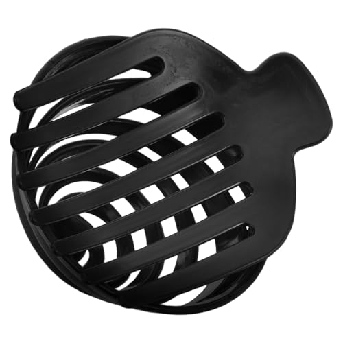 DRESSOOS Haarklammer Aus Schwarze Spiral-haarklammer Rutschfester Haarhalter Für Damen Und Mädchen Für Einfache Duttfrisuren Haarschmuck Für Verschiedene Anlässe von DRESSOOS