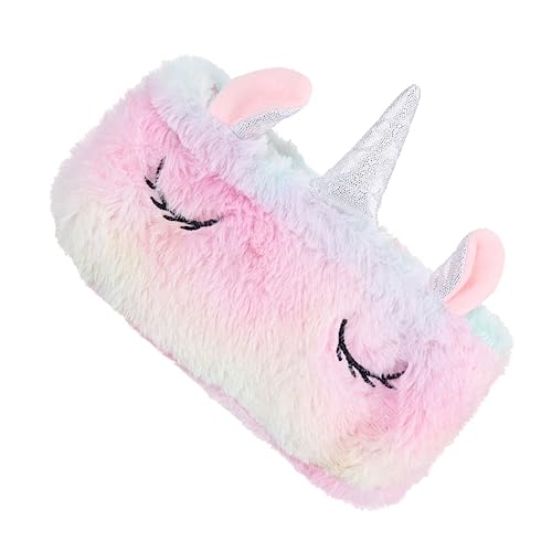 DRESSOOS Plüsch-federmäppchen Multifunktional Flauschig Federmäppchen Für Jungen Und Make-up-Tasche von DRESSOOS
