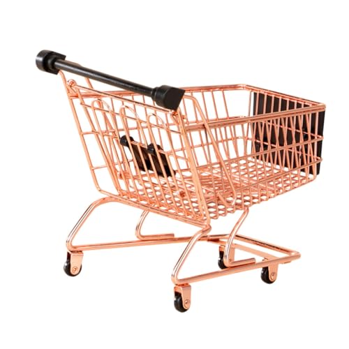 DRESSOOS Shopping Cart Makeup Sponge Holder Atmungsaktiver Beauty-ei-container Für Schnelles Trocknen Kosmetik Organizer Roségold Für Puder Und Make-up Schwämme von DRESSOOS