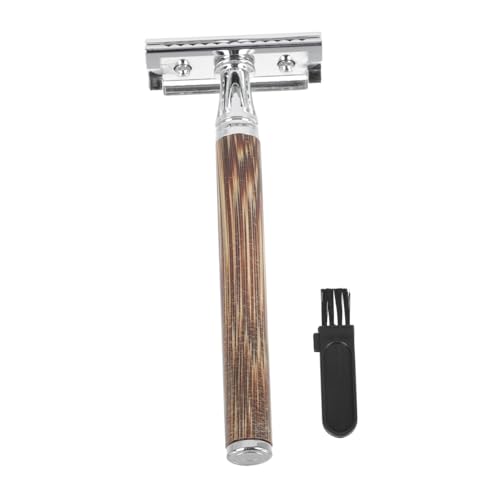 DRESSOOS Rasierer doppelt Rasierapparat werkzeug manuelle Rasur Rucker für Männer Bartset für Männer Die Klinge ist aus einer Zinklegierung von DRESSOOS