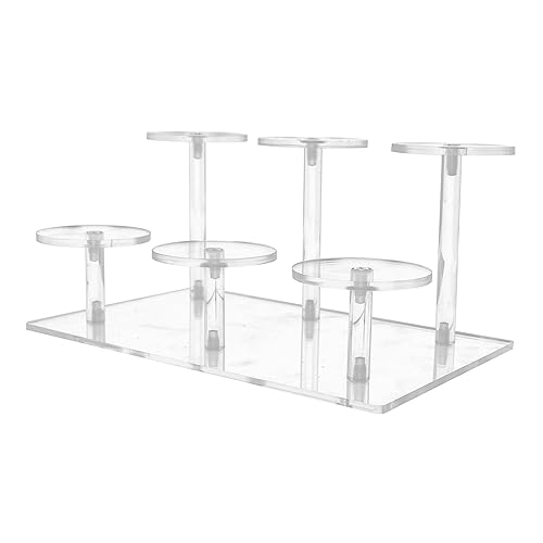 DRESSOOS Kosmetik-display-rack Desktop-make-up-organizer-rack Acryl 6-raster Hält Ihren Schminktisch Ordentlich von DRESSOOS