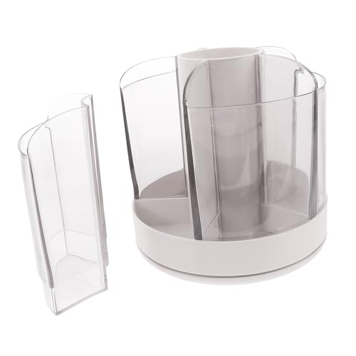 DRESSOOS Make-up-organizer Mit Pinselhalter Für Kosmetikaufbewahrung Kompakt Und Platzsparend Für Kleine Schminktische Und Badezimmer von DRESSOOS