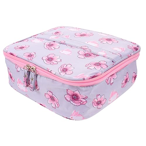 DRESSOOS Reise Make-up Tasche Große Kapazität Waschtasche Tragbar Für Frauen Kosmetiktasche Lagerung Beutel Mit Reißverschluss von DRESSOOS