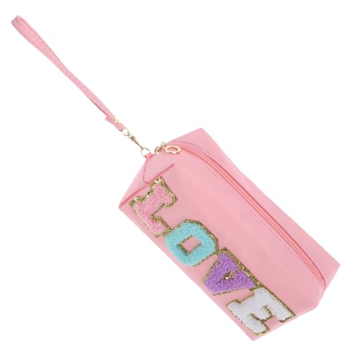 DRESSOOS Kosmetiktasche Mit Reißverschluss Make-up-Tasche Reise-Kosmetiktasche Tragbarer Organizer Für Lippenstift Kosmetika Schlüssel Karten Mobiltelefone Einfach Zu Waschen Pflegen von DRESSOOS