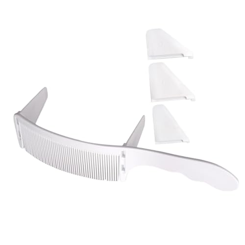 DRESSOOS S-förmiger Haarkamm Verstellbarem Kamm Für Präzise Positionierung Set Mit Kämme Für Männer Styling Und Friseurarbeiten Kleine Haarkämme Für Bartpflege Und Haarstyling von DRESSOOS