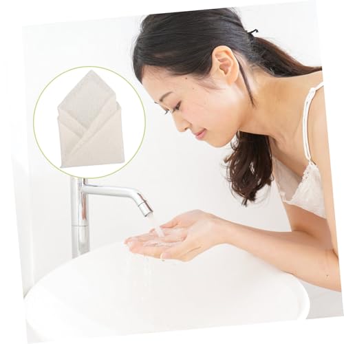 DRESSOOS Sanftes Makeup Entferner Handtuch aus Konjakfaser Waschbares Gesichtstuch für Empfindliche Haut Effektives Peeling und Schonende Reinigung Wiederverwendbares Abschminkpad von DRESSOOS