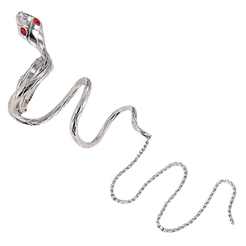 DRESSOOS Schlangen-haarspange Mit Quaste Haarketten Für Zöpfe Schmuck Für Haarkettenschmuck Für Frauen Zopfschmuck Haarspangen Für Frisuren von DRESSOOS