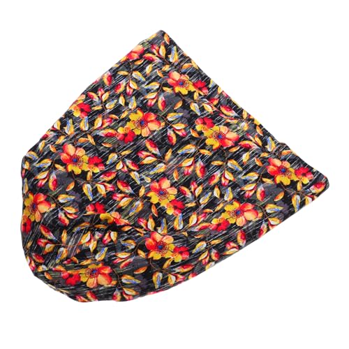 DRESSOOS Blumendekorative Schlafmütze Futter Haarhaube Für Damen Vielseitig Einsetzbar Zum Schlafen Gesichtswaschen Schminken Einheitsgröße Für Die Pflege Von Krausem Haar von DRESSOOS