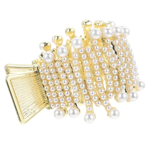 DRESSOOS Elegante Haarspange Pferdeschwanzhalter Für Frauen Haarspangen Zum Abteilen Haarspange Für Mädchen Dekoratives Haar-accessoire von DRESSOOS
