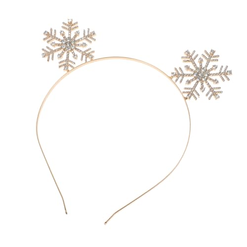 DRESSOOS Strass-weihnachts-stirnband Strass-haarband Dekoration Damen-haar-accessoire Für Weihnachten Neujahr Geburtstage von DRESSOOS