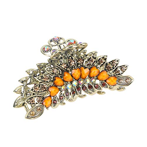 DRESSOOS Source Material 1pc Retro Haarspange Mode Pferdeschwanz Clips Kiefer Clip Für Mädchen Stil Snap DRESSOOS Source Material 1pc Retro Haarspange Mode Pferdeschwanz Clips Kiefer Clip Für Mädchen Stil Snap von DRESSOOS