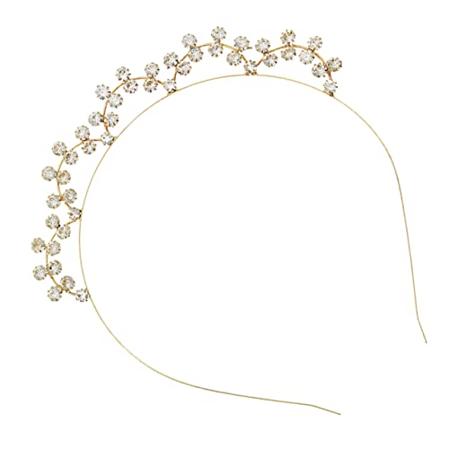DRESSOOS Stirnband Damen Strass-stirnband Für Frauen Und Mädchen Brautmode Strass-kopfschmuck Prime-stirnband Dekoratives Haar-accessoire DRESSOOS Stirnband Damen Strass-stirnband Für Frauen Und Mädchen Brautmode Strass-kopfschmuck Prime-stirnband Dekoratives Haar-accessoire von DRESSOOS