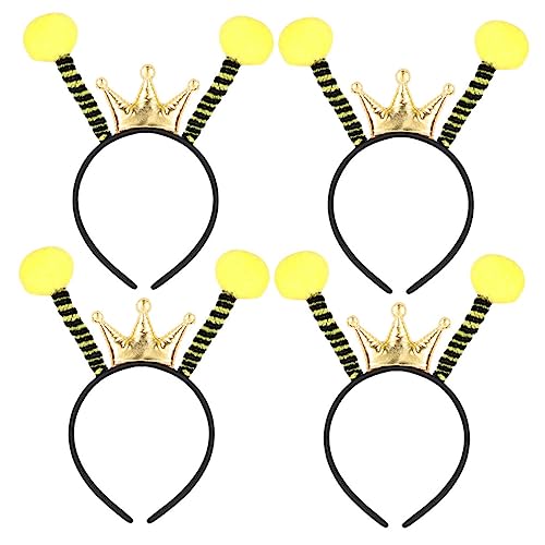 DRESSOOS Gelbes Stirnband Mit Biene Für Festivalpartys Cosplay Und Bühnenauftritte von DRESSOOS