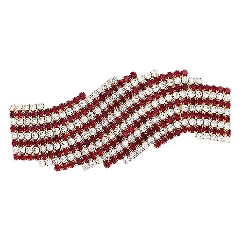 DRESSOOS Strass Haarspangen Für Damen Hochzeit Schmuck Haar Styling Accessoires Glitzernd Spangen Für Festes Halten Und Eleganten Auftritt von DRESSOOS